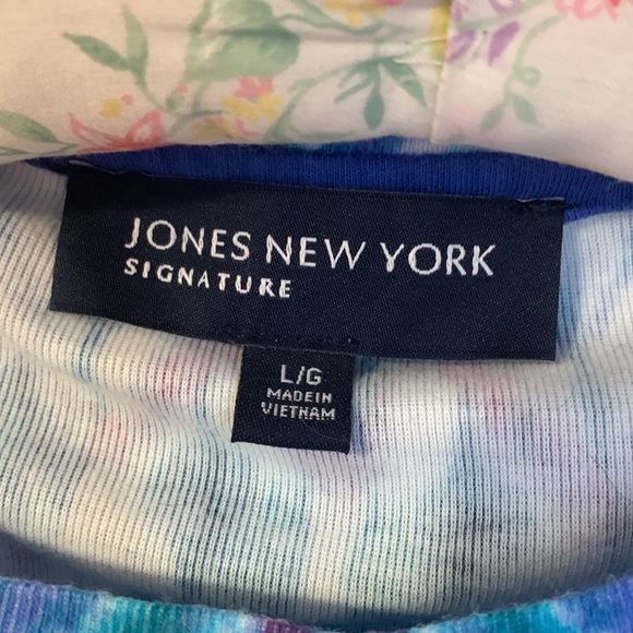 3/10$ Jones New York t-shirt L - Picture 3 of 4